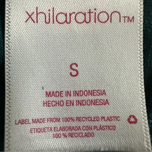 Xhilaration Women's Small Green Teal Beach/Pool Wear Bikini Swim Top - Picture 10 of 11